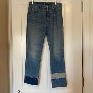 7 For All Mankind Medium Wash Jeans